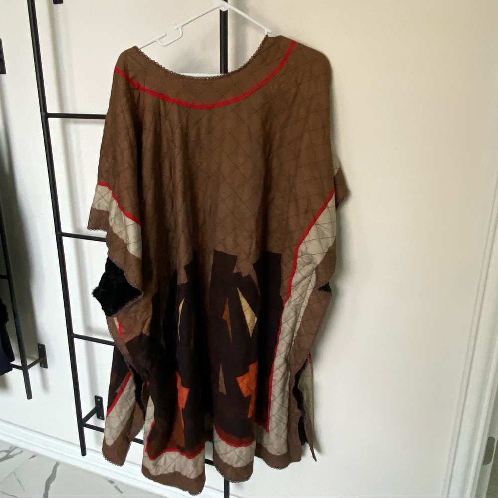 Chic Multicolor Women's Cape - image 3